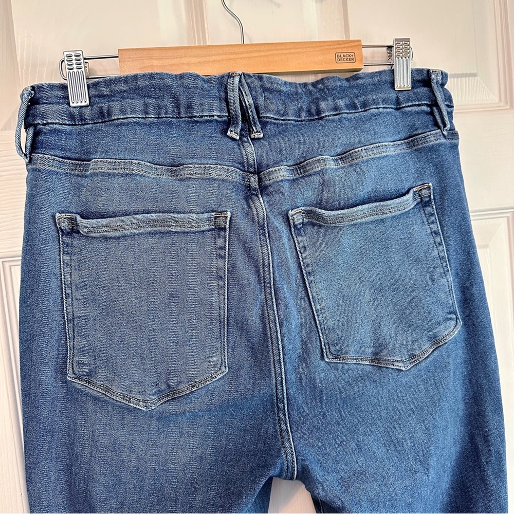 GOOD AMERICAN Good Legs High Waist Skinny Jeans Size 16 - Picture 12 of 14